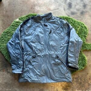 Y2k nike baby blue zip